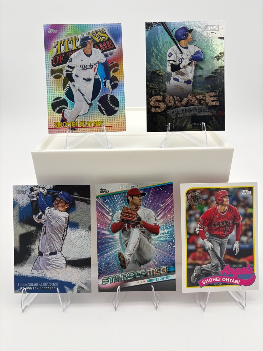 Shohei Ohtani 5-Card Lot 🔥 Inserts 🔥 Topps